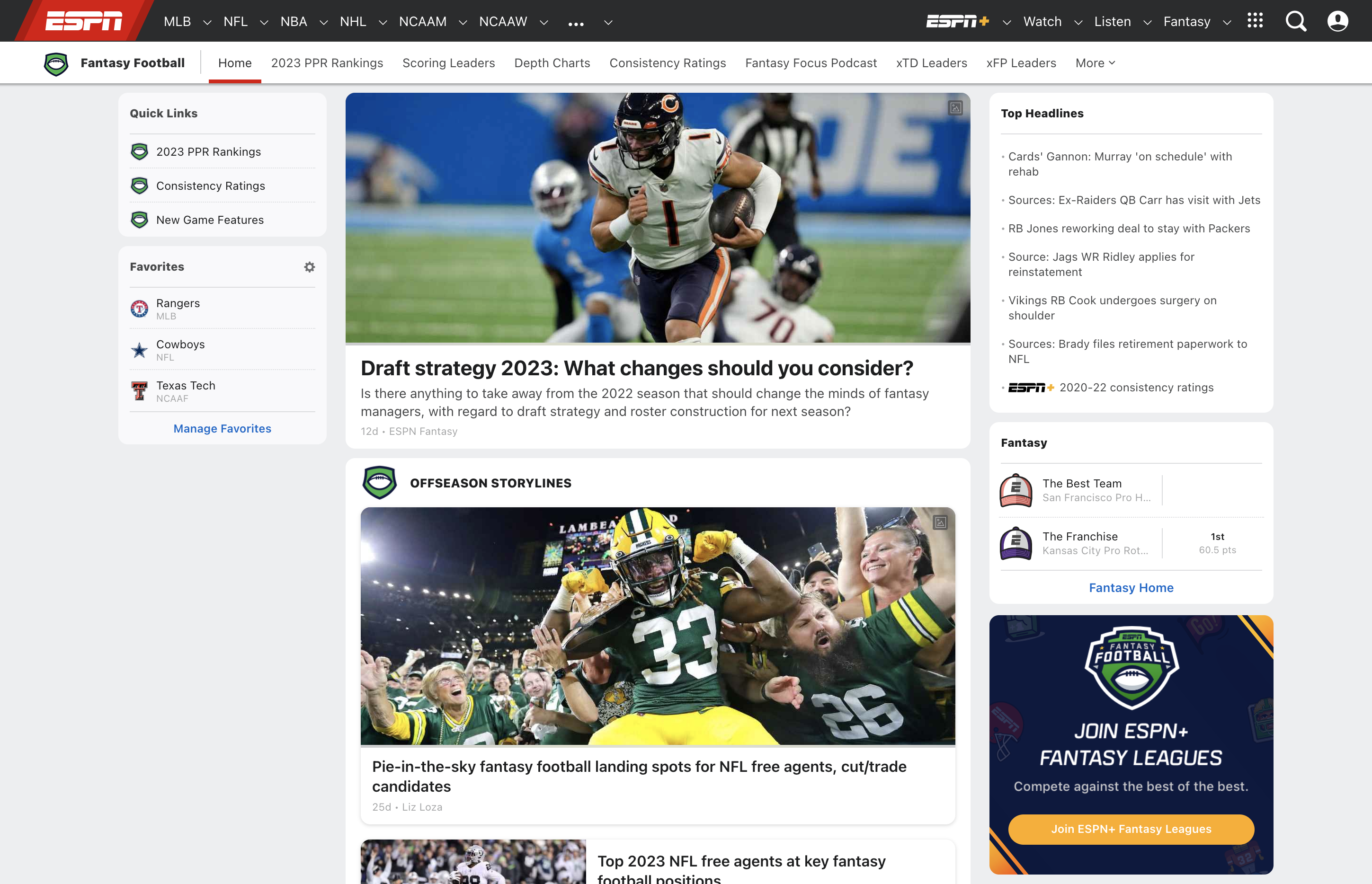 ESPN Fantasy